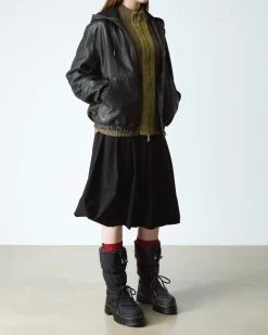 Dr. Martens Winter Boots|Tall And Knee High Boots*Audrick Hi Puffer Boots in Black