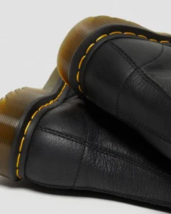 Dr. Martens Last Chance Styles*1B99 Virginia Leather Mid Calf Boots in Black Black — Virginia