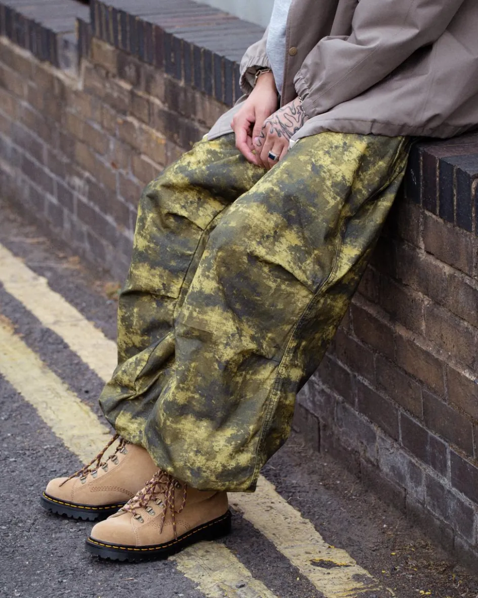 Dr. Martens Last Chance Styles|Last Chance Styles*Barton Made in England Suede Boots in Sand Sand — Repello Calf Suede (Gum Oil)