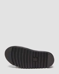 Dr. Martens Sandals|New And Featured*Blaire Athena leather strap sandals in Black BLACK — Athena