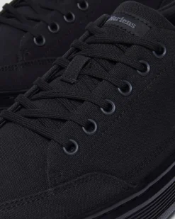 Dr. Martens Shoes|New And Featured*Brookline Canvas Casual Shoes in Black Canvas BLACK CANVAS — Canvas
