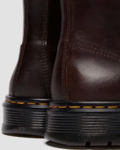 Dr. Martens Boots|Casual Boots*BROOKLINE CHUKKA in Dark Brown Dark Brown — Crazy Horse