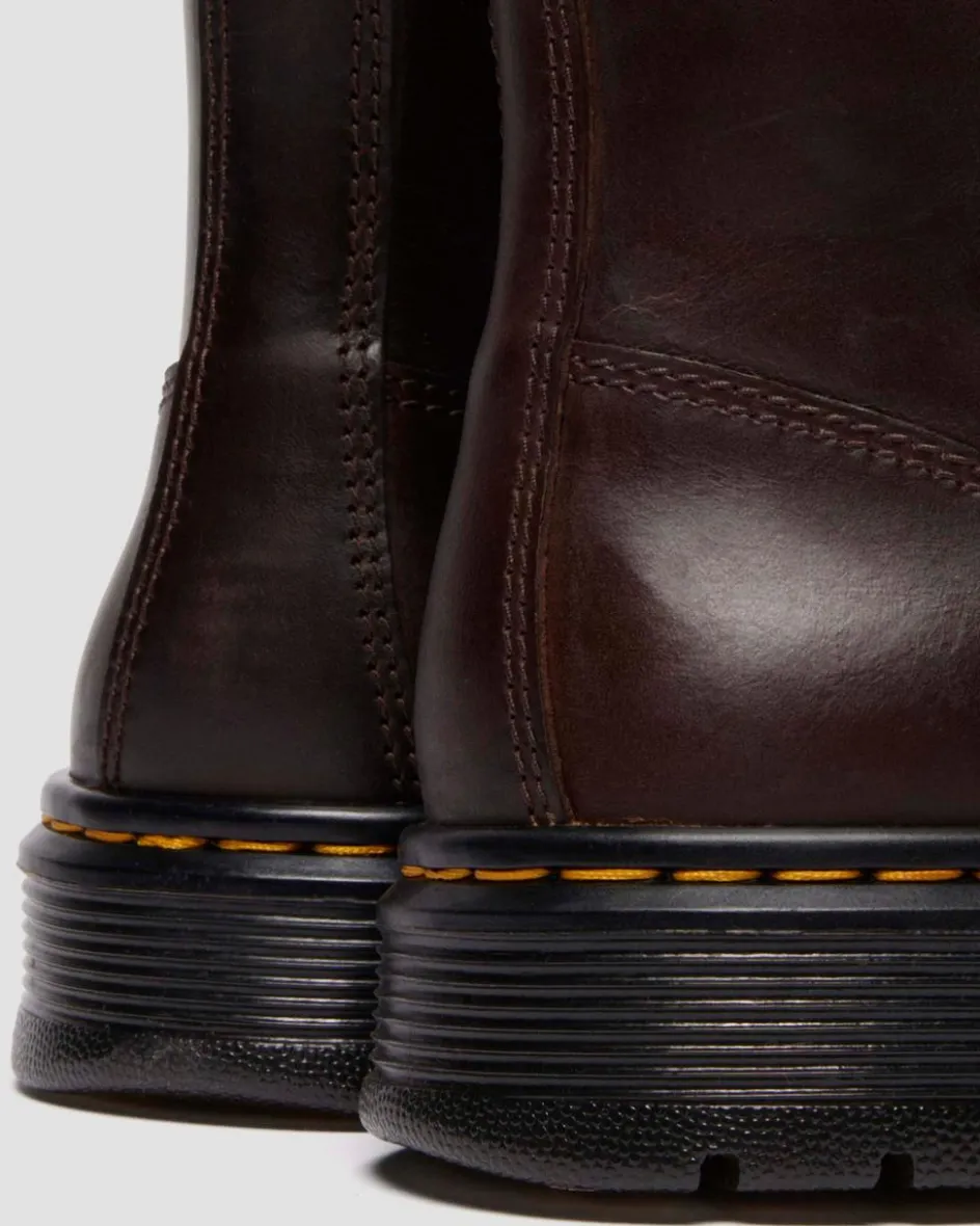 Dr. Martens Boots|Casual Boots*BROOKLINE CHUKKA in Dark Brown Dark Brown — Crazy Horse
