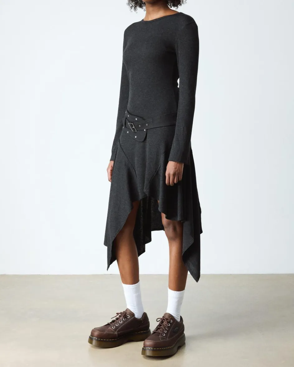 Dr. Martens Shoes|Platform Shoes*Buzz 5-eye Grizzly leather shoes in Dark Brown Dark Brown — Grizzly