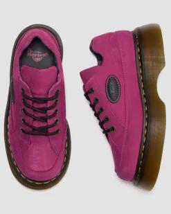 Dr. Martens Last Chance Styles*Buzz 5-Eye in Fuchsia Pink Fuchsia Pink — Milled Nubuck Wp