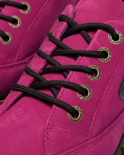 Dr. Martens Last Chance Styles*Buzz 5-Eye in Fuchsia Pink Fuchsia Pink — Milled Nubuck Wp