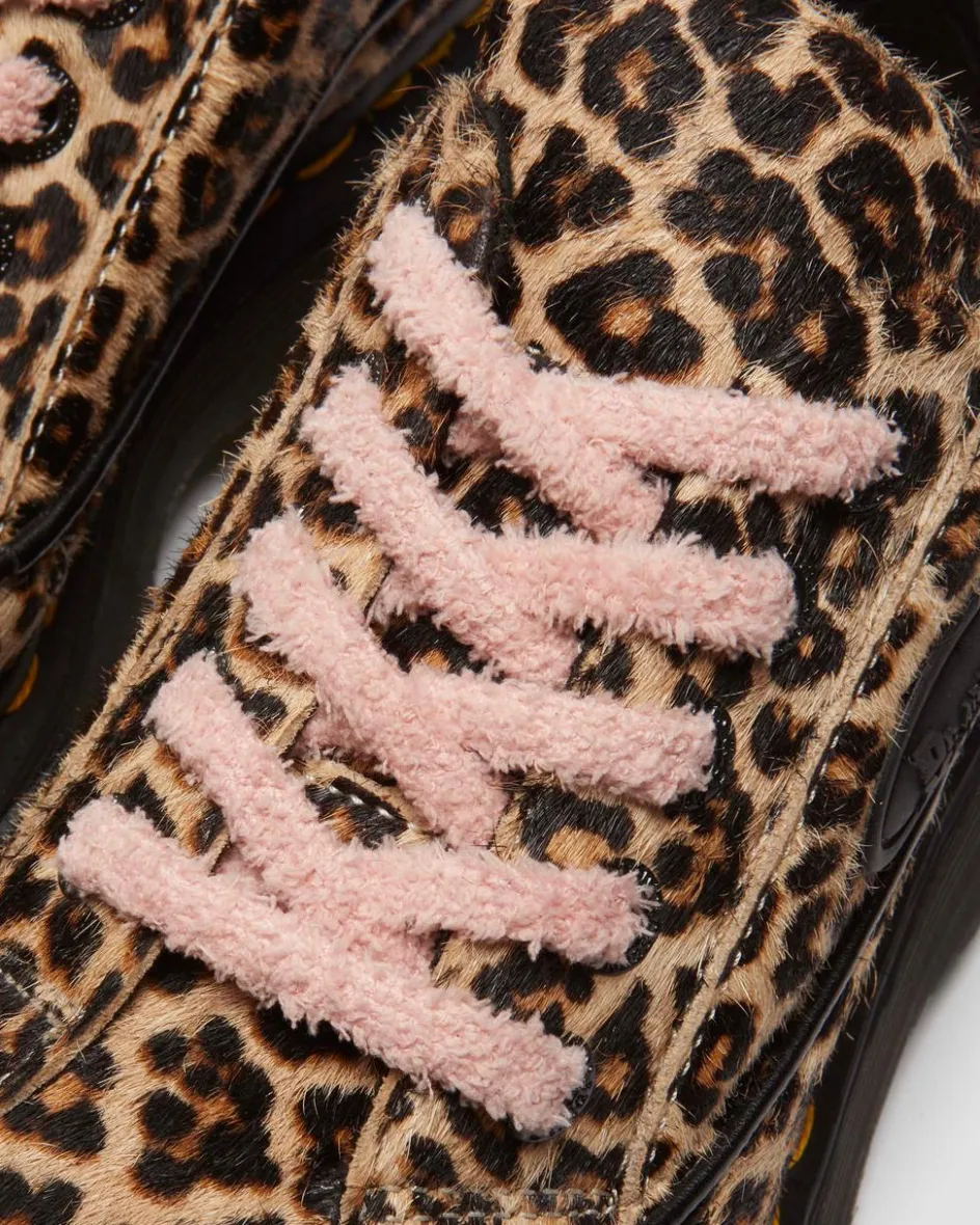 Dr. Martens Shoes|Platform Shoes*Buzz 5-eye leopard shoes in Light Tan