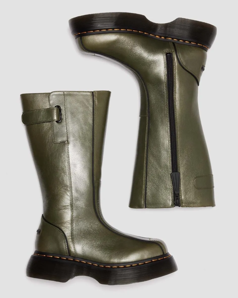 Dr. Martens Last Chance Styles*BUZZ HI in OLIVE GREEN