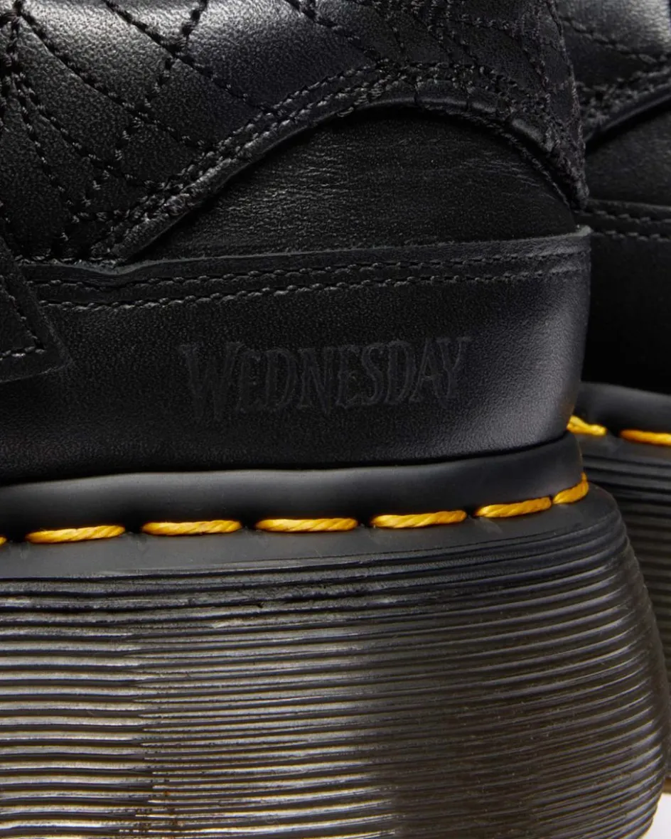 Dr. Martens Collaborations|Collaborations*Buzz Mary Jane Wednesday Shoes in Black Black — Nappa Lux