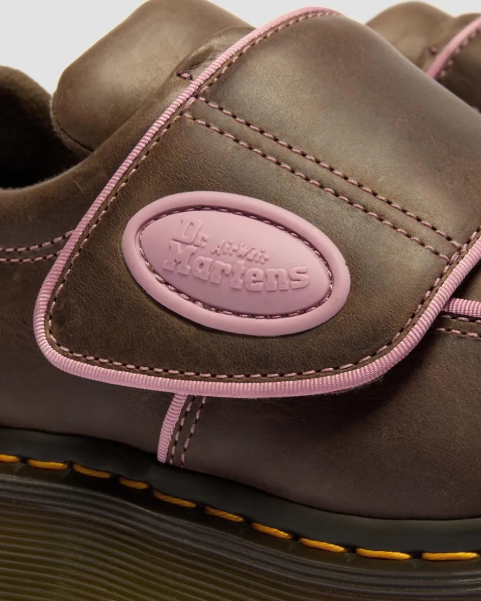 Dr. Martens Shoes|Platform Shoes*Buzz Strap Wyoming Shoes in Dark Brown Dark Brown — Wyoming
