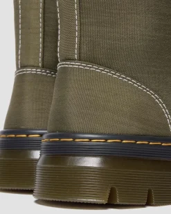 Dr. Martens Boots|Ankle Boots*Charlee Chukka Nylon Utility Boots in DMS OLIVE