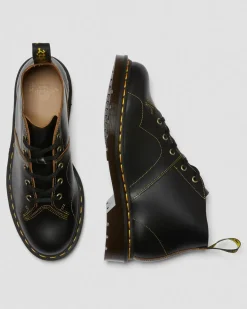 Dr. Martens Originals|Boots*Church Vintage Monkey Boots in Black Black — Vintage Smooth