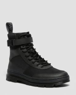 Dr. Martens Boots|Casual Boots*Combs Tech Poly Casual Boots in Black Black — Element Poly Rip Stop
