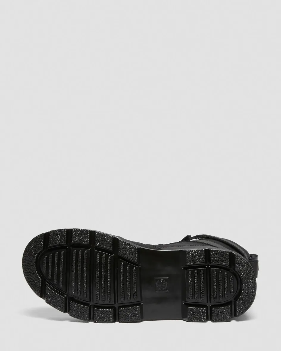 Dr. Martens Boots|Casual Boots*Combs Tech Poly Casual Boots in Black Black — Element Poly Rip Stop