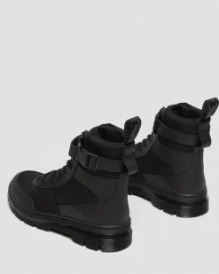Dr. Martens Boots|Casual Boots*Combs Tech Poly Casual Boots in Black Black — Element Poly Rip Stop