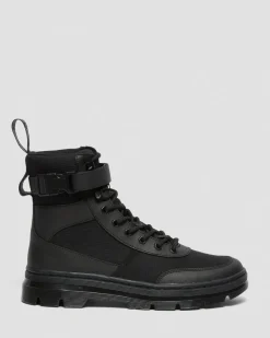 Dr. Martens Boots|Casual Boots*Combs Tech Poly Casual Boots in Black Black — Element Poly Rip Stop