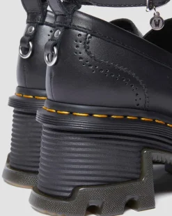 Dr. Martens Collaborations|Collaborations*CORRAN WEDNESDAY HEELED LOAFERS&nbsp; in Black Black — Wanama