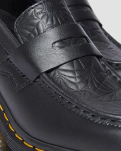 Dr. Martens Collaborations|Collaborations*CORRAN WEDNESDAY HEELED LOAFERS&nbsp; in Black Black — Wanama