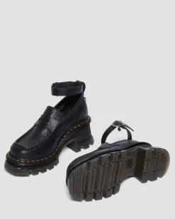 Dr. Martens Collaborations|Collaborations*CORRAN WEDNESDAY HEELED LOAFERS&nbsp; in Black Black — Wanama