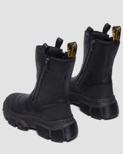 Dr. Martens Last Chance Styles*DMXL Rigger leather boots in Black Black — Lunar