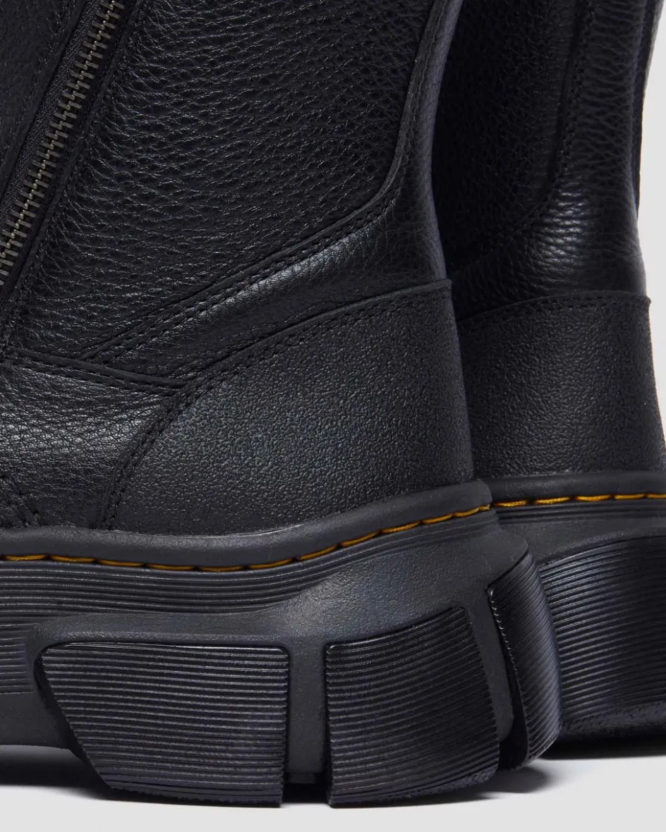 Dr. Martens Last Chance Styles*DMXL Rigger leather boots in Black Black — Lunar