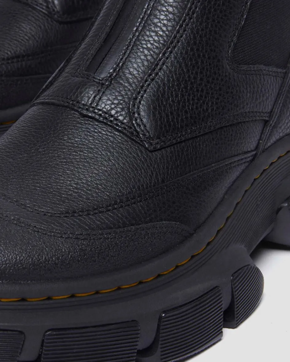 Dr. Martens Boots|Chelsea Boots*DMXL Zip Chelsea leather boots in Black Black — Lunar