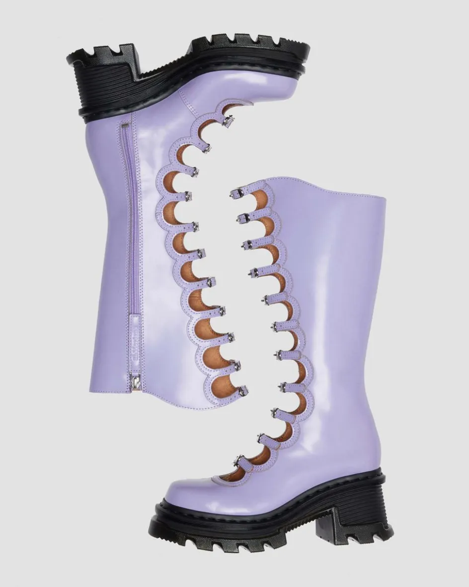 Dr. Martens Collaborations|Collaborations*x Marc Jacobs Kiki Boots in Bright Lavender BRIGHT LAVENDER — Buttero
