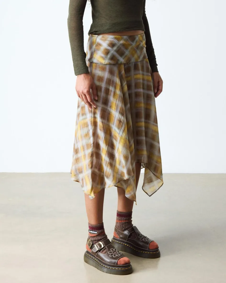 Dr. Martens New And Featured|Sandals*Dunnet Flower Full Grain Leather Sandals in Brown Brown — AR Rogue