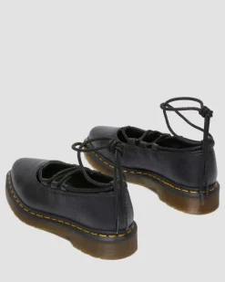 Dr. Martens Mother'S Day Gifts|Shoes*Elphie II Virginia leather ballet flats in Black Black — Virginia