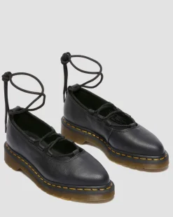 Dr. Martens Mother'S Day Gifts|Shoes*Elphie II Virginia leather ballet flats in Black Black — Virginia