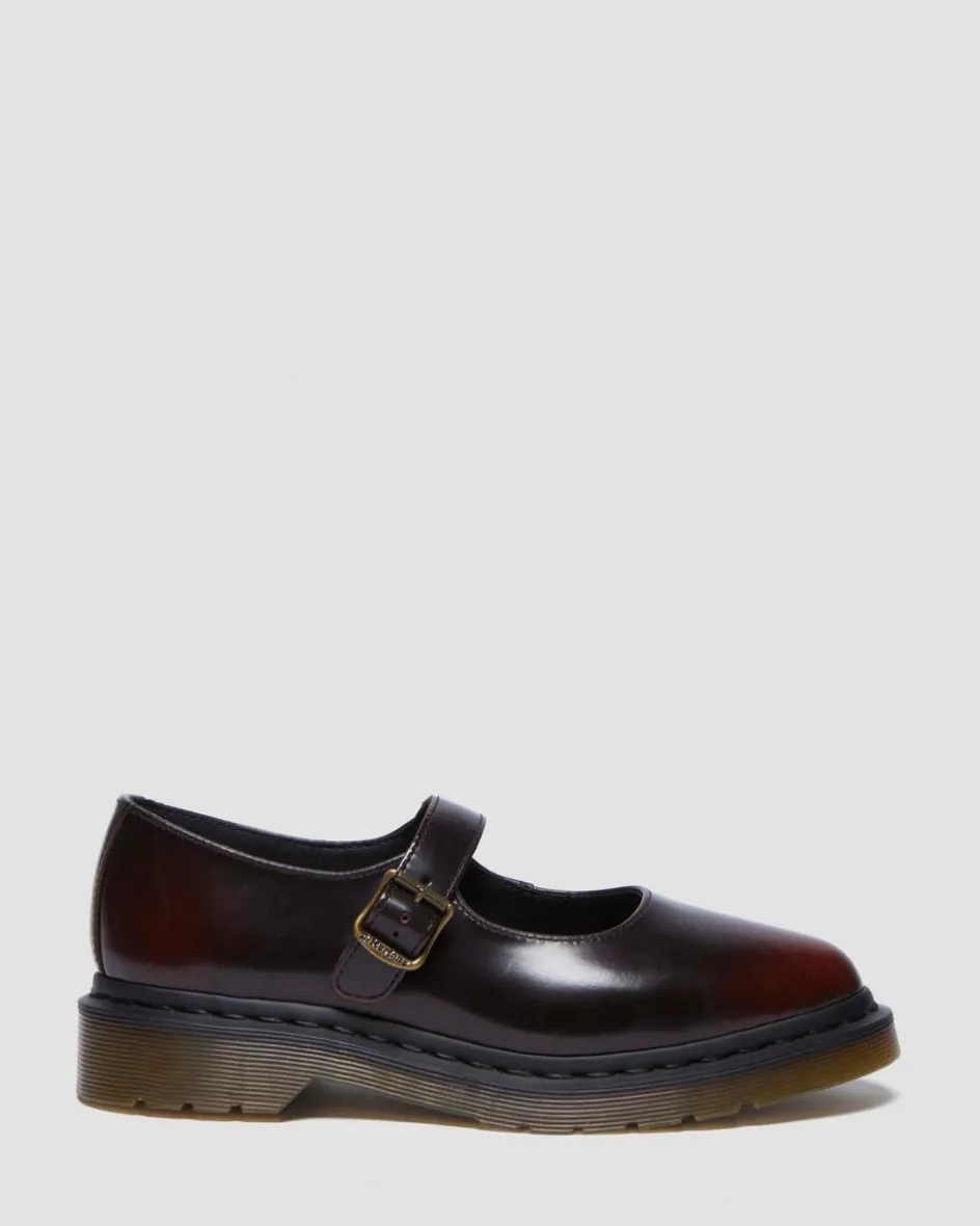 Dr. Martens Last Chance Styles*Elphie Mary Jane Leather shoes in Cherry Red Arcadia Cherry Red Arcadia — Arcadia