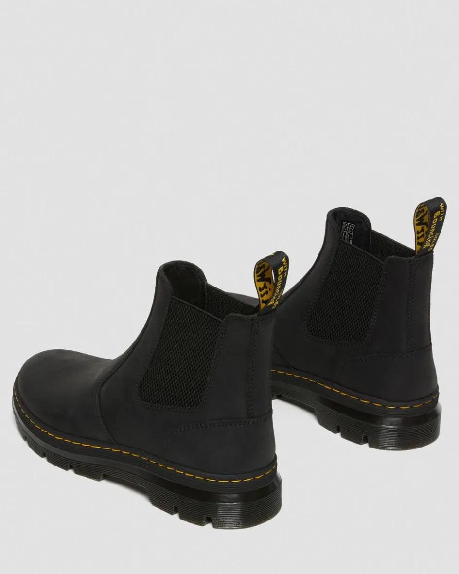 Dr. Martens Boots|Chelsea Boots*Embury Leather Casual Chelsea Boots in Black Black — Wyoming