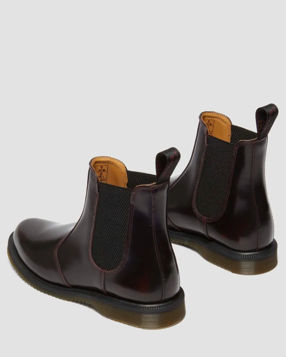 Dr. Martens Boots|Chelsea Boots*Flora Arcadia Chelsea Boots in Cherry Red Arcadia Cherry Red Arcadia — Arcadia
