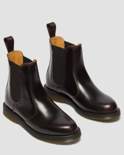 Dr. Martens Boots|Chelsea Boots*Flora Arcadia Chelsea Boots in Cherry Red Arcadia Cherry Red Arcadia — Arcadia