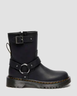 Dr. Martens Last Chance Styles*Genaya Junior in Black Black — Wyoming