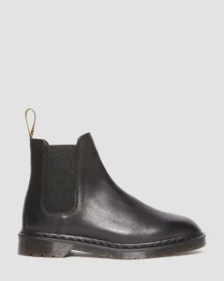Dr. Martens Last Chance Styles*Graeme Analine leather Chelsea boots in Black Black — Analine