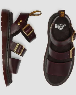 Dr. Martens New And Featured|Sandals*Gryphon Atlas Leather Gladiator Sandals in Charro Charro — Atlas