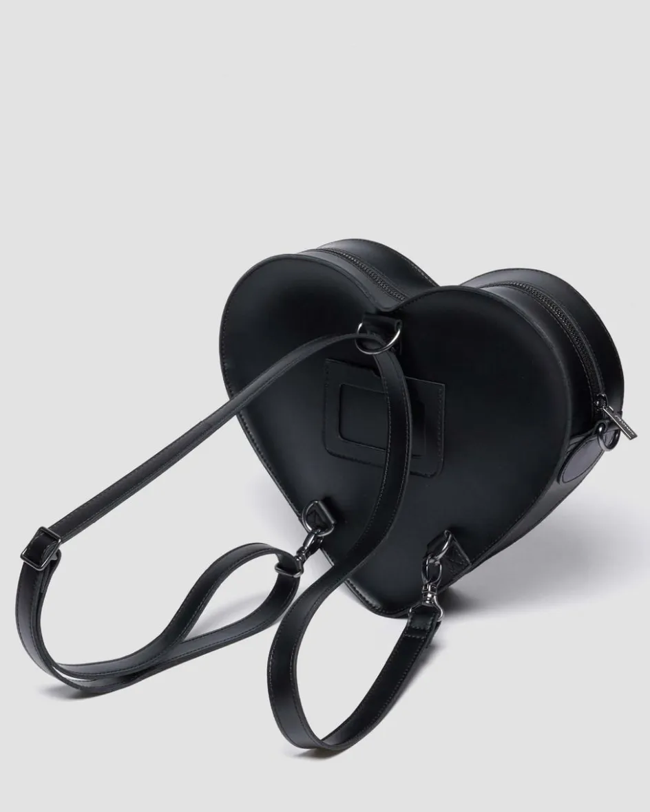 Dr. Martens Last Chance Styles|Last Chance Styles*HEART BACKPACK in Black BLACK+PINK MULTI