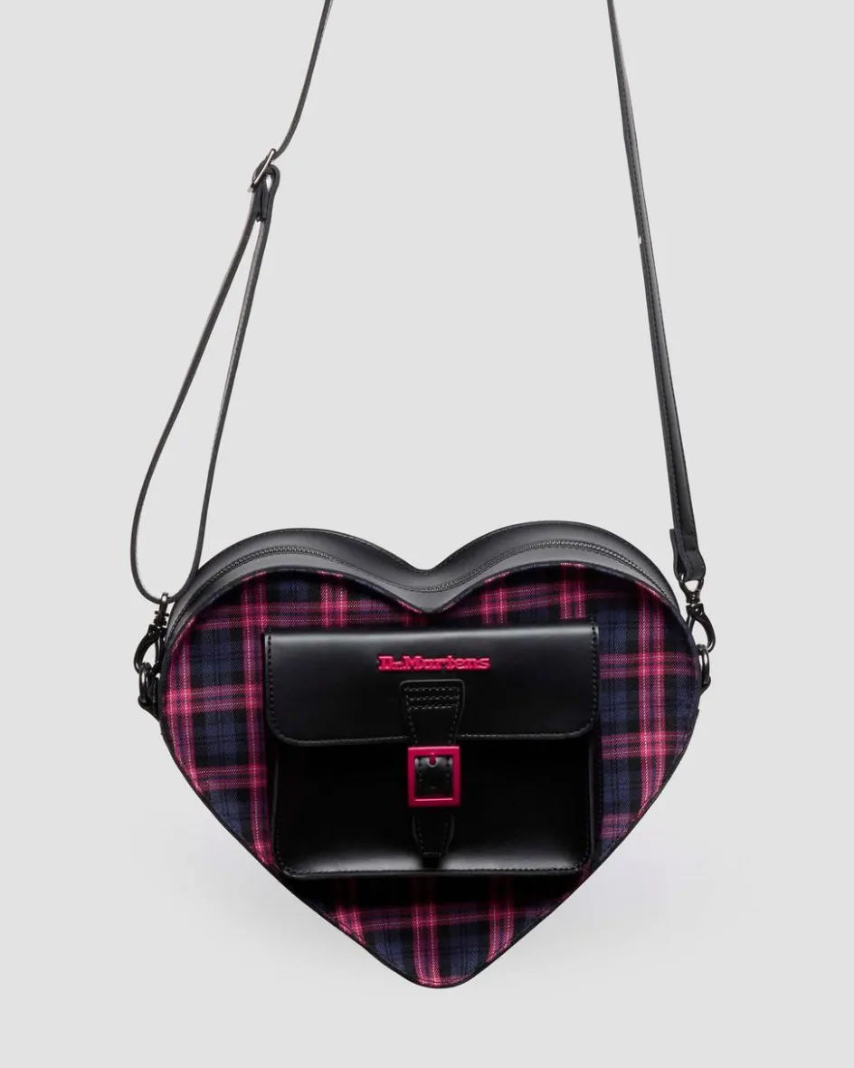 Dr. Martens Last Chance Styles|Last Chance Styles*HEART BACKPACK in Black BLACK+PINK MULTI