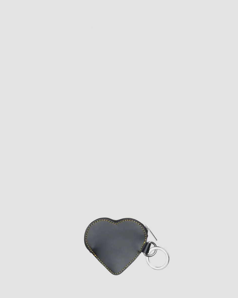 Dr. Martens Accessories|Bags*HEART PURSE in Black Black — Kiev