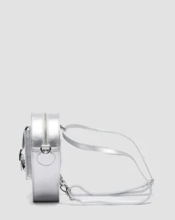 Dr. Martens Last Chance Styles|Last Chance Styles*Heart Shaped Milled Metallic Backpack