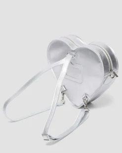 Dr. Martens Last Chance Styles|Last Chance Styles*Heart Shaped Milled Metallic Backpack