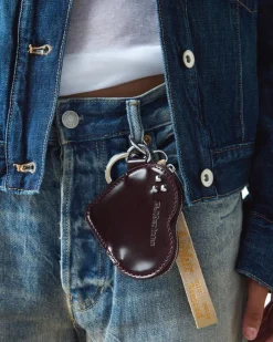 Dr. Martens New And Featured*Heart Shaped Purse in Red Red — Oxford Rub Off