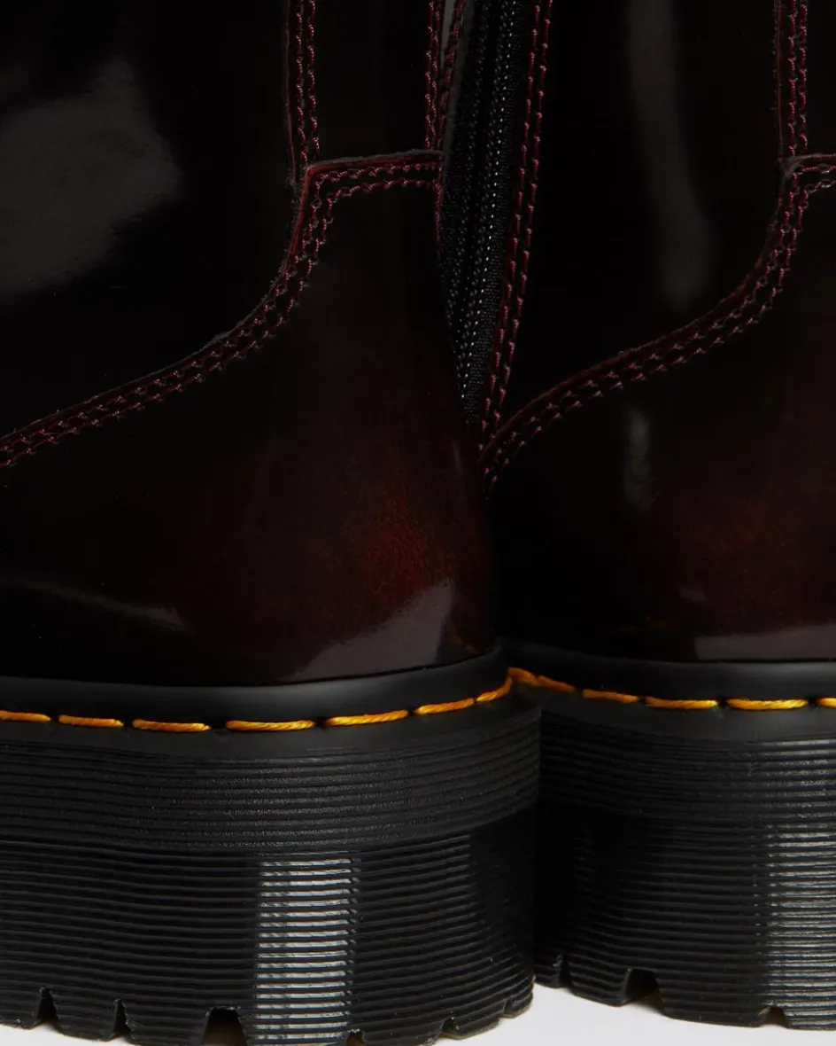Dr. Martens New And Featured|Boots*Jadon Arcadia Leather Platform Boots in Cherry Red Arcadia Cherry Red Arcadia — Arcadia