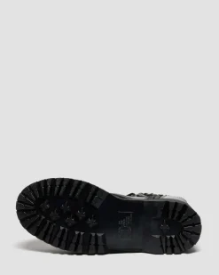 Dr. Martens Last Chance Styles|Last Chance Styles*JADON HI STUDDED BUTTERO LEATHER PLATFORM BOOTS in Black Buttero BLACK BUTTERO — Buttero