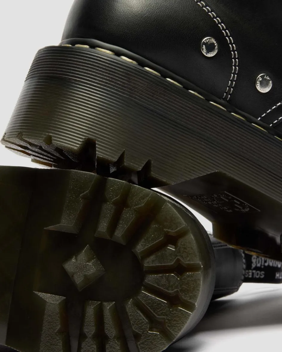 Dr. Martens New And Featured|Boots*Jadon Monochrome Sendal Leather Platform Boots in Black Black — Sendal