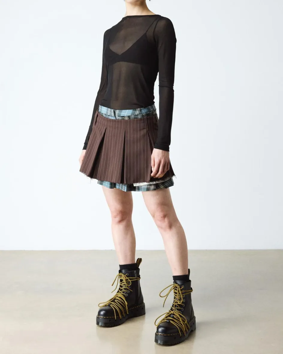 Dr. Martens New And Featured|Boots*Jadon XL Leather Platform Boots in Black Black — Abruzzo Wp