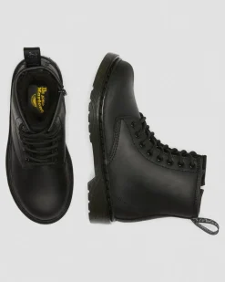 Dr. Martens Junior & 5-7 Years*Junior 1460 Faux Fur Lined Boots in Black Black — Republic Waterproof