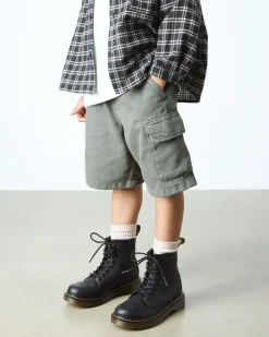 Dr. Martens Junior & 5-7 Years*Junior 1460 Softy T Leather Lace Up Boots in Black Black — Softy T