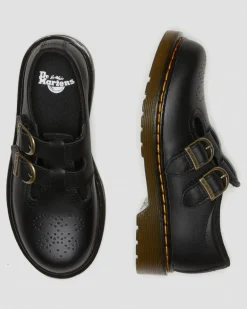 Dr. Martens Shoes|Junior & 5-7 Years*Junior 8065 Softy T Leather Mary Jane Shoes in Black Black — Softy T